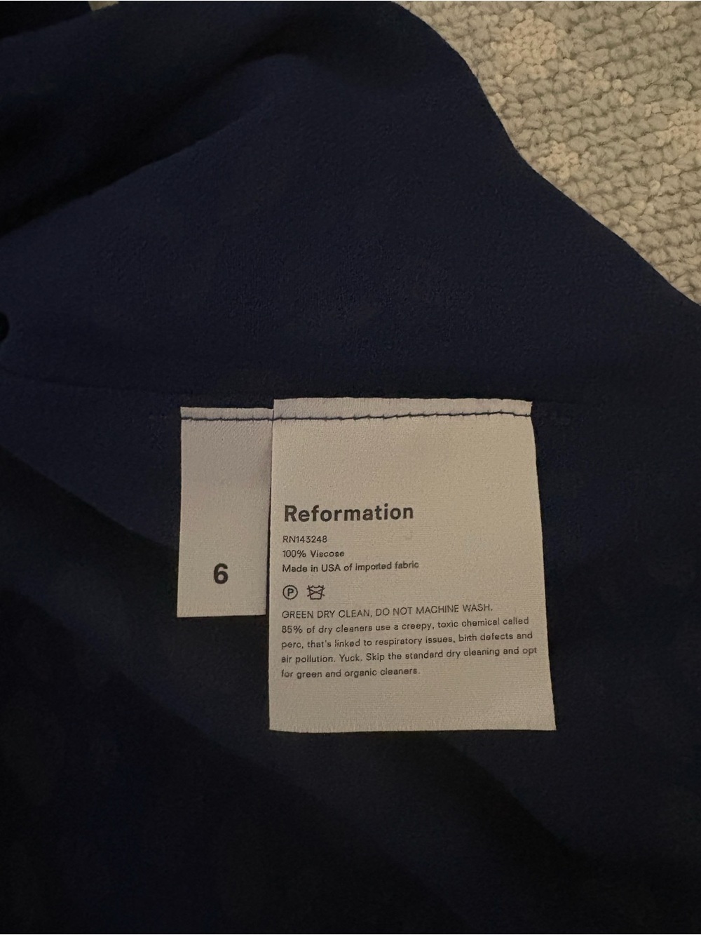 Reformation Rue Mini Dress - Picture 5 of 5